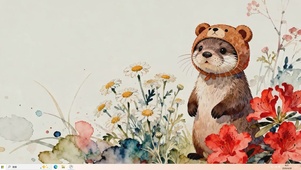 可爱海豹桌面主题