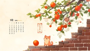 新年大吉大利可爱猫（日历）