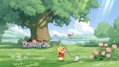 小新夏日治愈大树