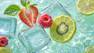 夏日清凉水果