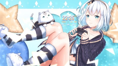 可爱白虎电玩少女