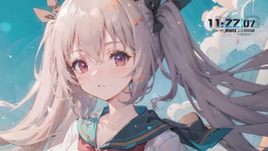 可爱学院少女
