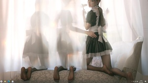 黑丝女仆