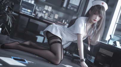 如同夜空中的星辰的护士