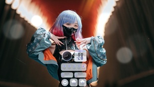 4K短发清纯女孩美女