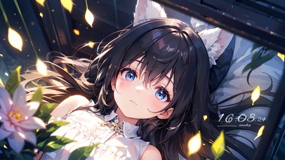 温馨可爱兽耳女孩