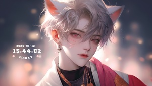 超帅狐耳少年