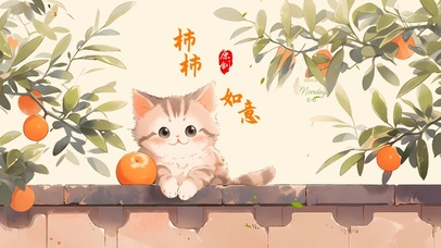 4K柿柿如意贺新春