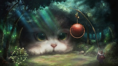 小猫变个魔法吃果果