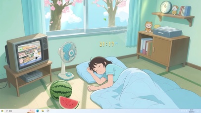 悠闲夏日时光