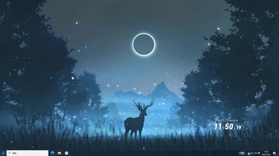 林深时见鹿—【主题桌面】