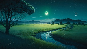 静谧的田野