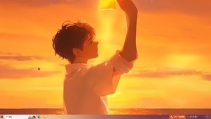 与夕阳碰杯