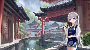 可爱园林风光