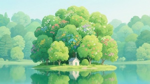 岛上小屋
