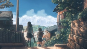 放学回家的路上