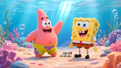 海绵宝宝水底世界