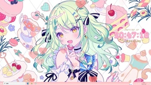 4k动漫蛋糕美少女