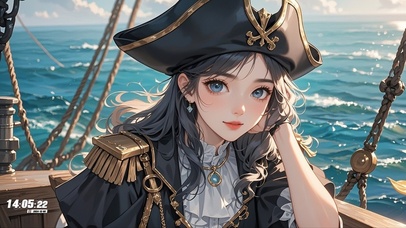 可爱女海盗