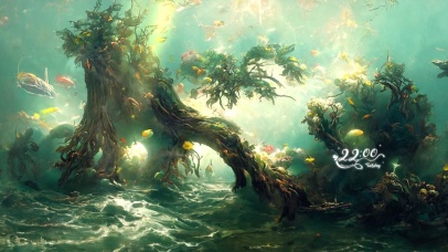 唯美梦幻海之森