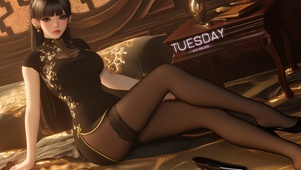 皎若秋月，灼若春花