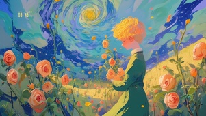 4K 捧花小王子