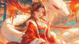 女孩与白蛇