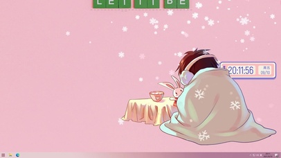 少女粉学习主题