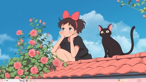 和猫猫一起主题