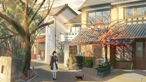 日式街道少女