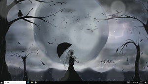 秋夜将晓出篱门—【主题桌面】