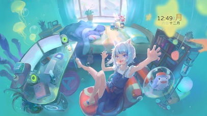 海底房间鲨鱼妹妹