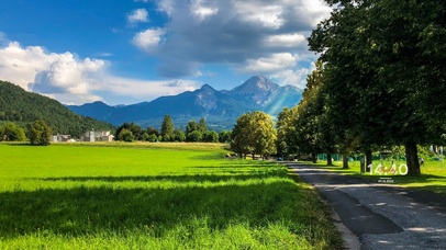 4K治愈田野小路