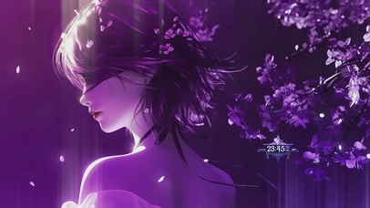 那棵樹下の側顔