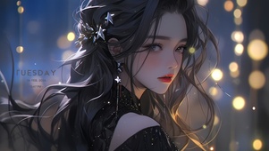 清冷禁欲系美女