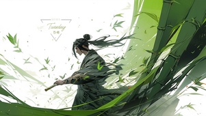 4K 青绿-万剑藏锋