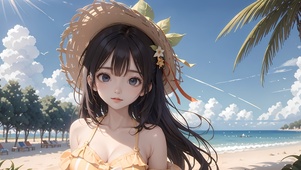 阳光明媚