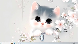 桃花猫咪