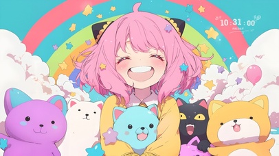 超开心呀