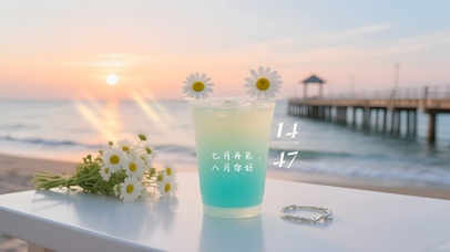 七月再见，八月你好