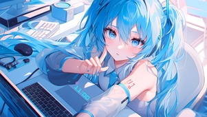 初音电竞少女