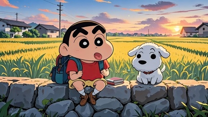 春光明媚上学不累