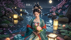 静静地