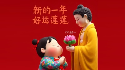 新的一年好运莲莲