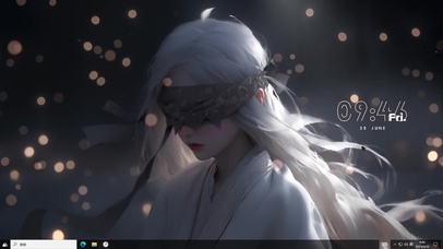 4k禁欲系白发少女