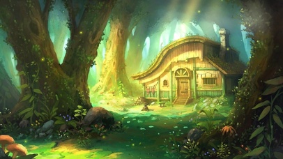 治愈系林中小屋