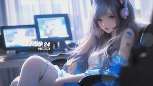 长腿女孩