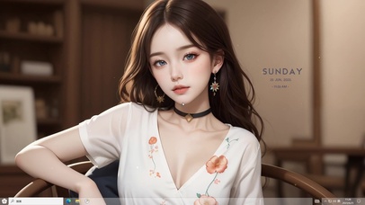 仿真3D动漫居家女神