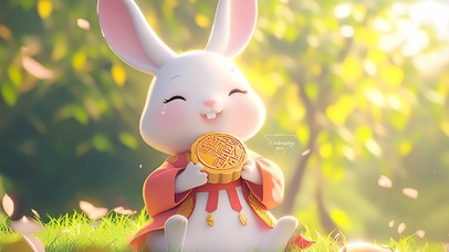 中秋小兔子