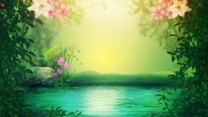 夏日小湖